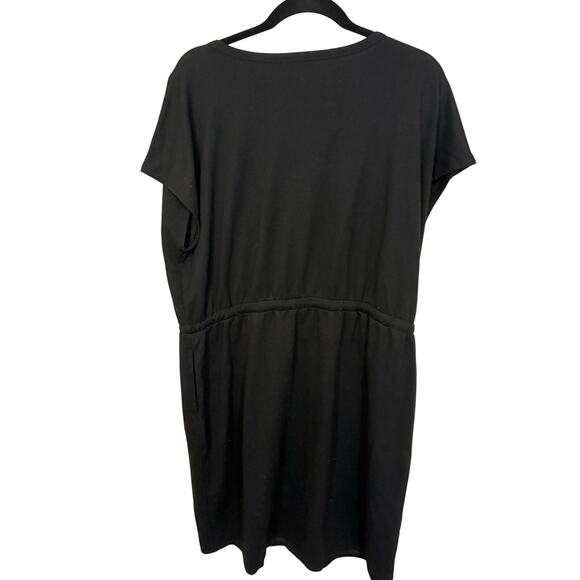 32 Degrees Cool Women's Soft Lux Black Gorpcore Loungewear Errands Dress XL Goth - Picture 6 of 7